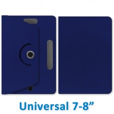 Capa Universal Giratória Tablet 7-8" Polegadas - Azul Marinho